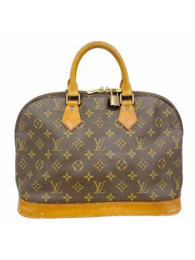 Louis Vuitton Handbag Monogram Alma Brown